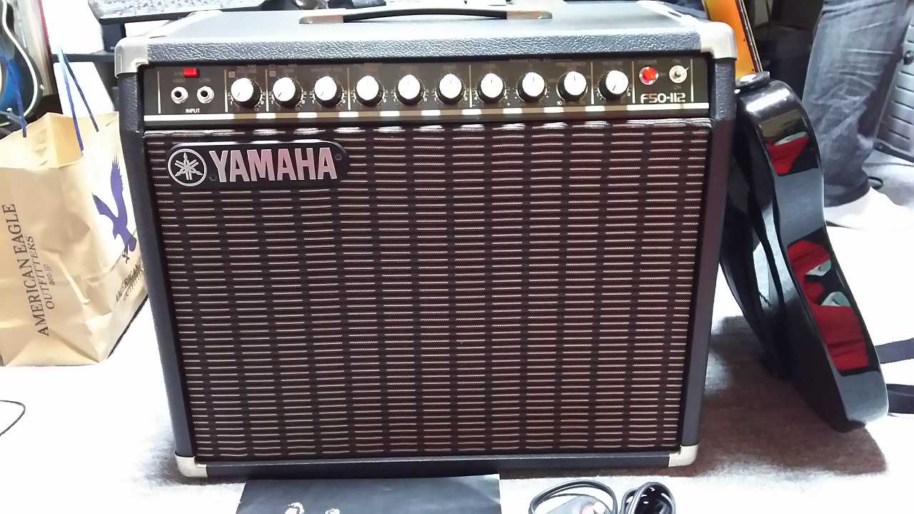 名機】ヤマハYAMAHA F50-112 ギターアンプ フット・スイッチ付き